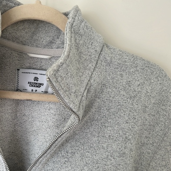 Reigning Champ Light Gray Pullover Size S - Picture 2 of 5